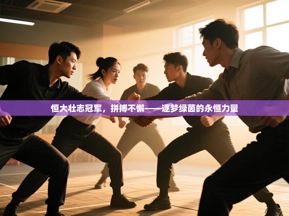 恒大壮志冠军，拼搏不懈——逐梦绿茵的永恒力量